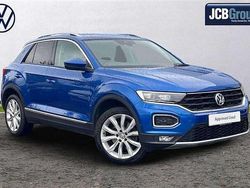 Blue Used 2018 VW T-Roc SEL SUV | £16,790 (Fair price)