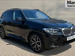 Black Used 2022 BMW X3 M Sport SUV | £34,560 (Fair price)