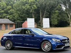 Blue Used 2015 Mercedes C63S AMG Premium Sedan | £17,995