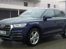 Blue Used 2017 Audi Q5 S-Line SUV | £13,999 (Expensive)