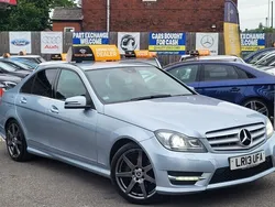 Silver Used 2013 Mercedes C250 AMG Sedan | £4,495 (Super price)