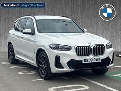 White Used 2023 BMW X3 M Sport SUV | £36,715 (Good price)
