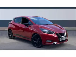 Red Used 2022 Nissan Micra Hatchback | £11,489 (Fair price)