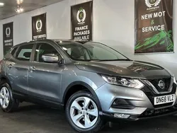 Grey Used 2018 Nissan Qashqai Acenta SUV | £9,990 (Good price)
