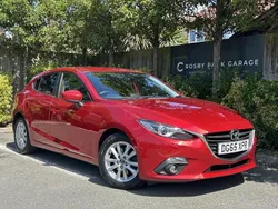 Red Used 2015 Mazda 3 Hatchback | £9,500 (Fair price)