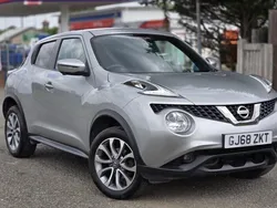 Silver Used 2018 Nissan Juke Tekna SUV | £10,995 (Fair price)