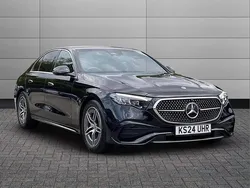 Black Used 2024 Mercedes E220 AMG line Sedan | £46,150