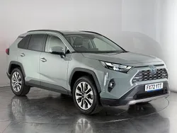 Green Used 2022 Toyota RAV4 Hybrid SUV | £26,000 (Fair price)