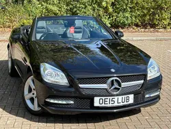 Black Used 2015 Mercedes SLK250 Cabriolet | £7,995 (Good price)