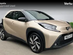 Beige Used 2022 Toyota Aygo Hatchback | £13,260 (Fair price)