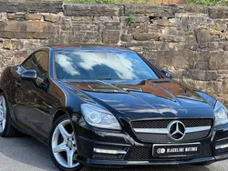Black Used 2013 Mercedes SLK250 AMG Cabriolet | £7,561 (Fair price)