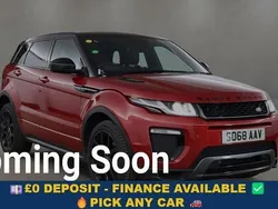 Red Used 2019 Land Rover Range Rover evoque HSE Dynamic Estate | £12,649 (Super price)