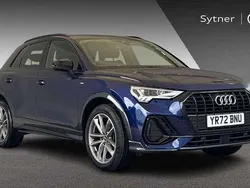 Blue Used 2022 Audi Q3 Black Edition SUV | £30,000 (Fair price)