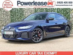 Blue Used 2022 BMW i4 Comfort Edition Sedan | £27,889 (Good price)
