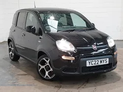 Black Used 2022 Fiat Panda Sport Hatchback | £10,998 (Fair price)