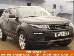 Black Used 2017 Land Rover Range Rover evoque SE Estate | £12,699 (Good price)