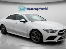 White Used 2022 Mercedes CLA200 AMG line Coupe | £19,600 (Good price)