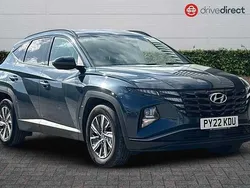 Blue Used 2022 Hyundai Tucson SE SUV | £15,650 (Fair price)