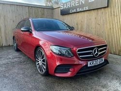 Red Used 2020 Mercedes E300 AMG line Estate | £26,495 (Good price)