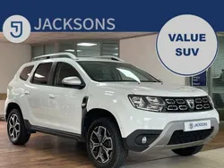 White Used 2019 Dacia Duster Prestige SUV | £8,595 (Fair price)