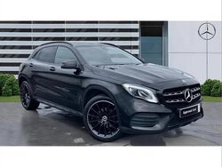 Black Used 2019 Mercedes GLA180 AMG line SUV | £16,428 (Fair price)