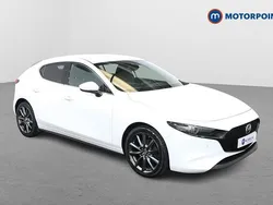 White Used 2022 Mazda 3 Inclusive Hatchback | £17,399 (Fair price)