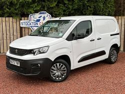 White Used 2022 Peugeot Partner Premium Van | £13,800 (A bit pricey)