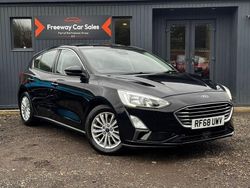 Black Used 2019 Ford Focus Titanium Hatchback | £8,290 (Fair price)
