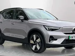 Metallic aurora silver New 2025 Volvo EX40 Ultra SUV | £44,936