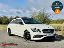White Used 2017 Mercedes CLA220 Shooting Brake AMG line Estate | £14,750 (Fair price)