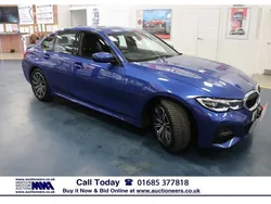 Blue Used 2021 BMW 320 M Sport Sedan | £18,440 (Good price)