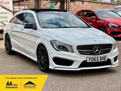 White Used 2015 Mercedes CLA220 Shooting Brake AMG Estate | £11,590 (Fair price)