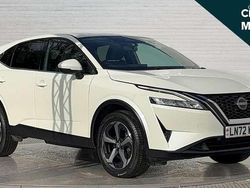 White Used 2022 Nissan Qashqai N-Connecta SUV | £16,857 (Fair price)