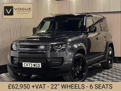 Grey Used 2024 Land Rover Defender SE SUV | £62,950 (Expensive)