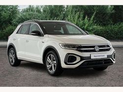 Pure white Used 2025 VW T-Roc R-line SUV | £27,990 (Fair price)