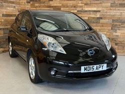 Black Used 2015 Nissan Leaf Acenta Hatchback | £4,500 (A bit pricey)