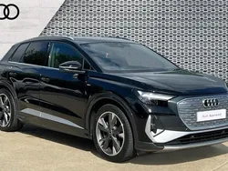 Black Used 2023 Audi Q4 e-tron S-Line SUV | £27,567 (Super price)