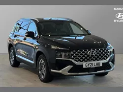 Black Used 2021 Hyundai Santa Fe Premium SUV | £25,894 (Fair price)