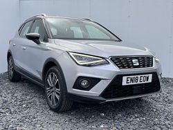Silver Used 2018 Seat Arona XCELLENCE SUV | £9,718 (Fair price)