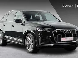 Black Used 2023 Audi Q7 S-Line SUV | £46,750 (A bit pricey)