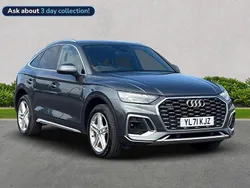 Grey Used 2021 Audi Q5 S-Line SUV | £25,499 (Good price)