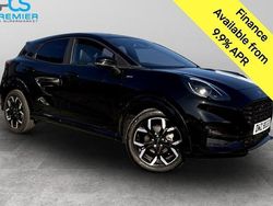 Agate black (premium paint) Used 2024 Ford Puma ST-Line X SUV | £18,995 (Fair price)