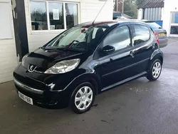 Black Used 2010 Peugeot 107 Hatchback | £1,500 (Good price)