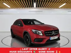 Red Used 2020 Mercedes GLA200 AMG line SUV | £18,249 (Good price)