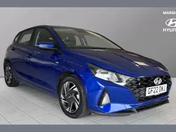 Intense blue Used 2022 Hyundai i20 SE Hatchback | £14,007 (Fair price)