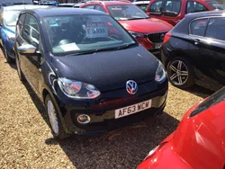 Black Used 2013 VW up! high up! Hatchback | £2,995