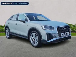 Silver Used 2025 Audi Q2 S-Line SUV | £28,404 (A bit pricey)