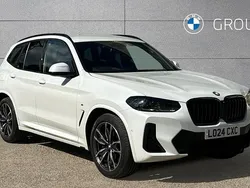 White Used 2024 BMW X3 M Sport SUV | £41,995 (A bit pricey)