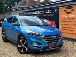 Blue Used 2017 Hyundai Tucson Premium SUV | £12,384 (Good price)