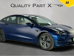 Blue Used 2021 Tesla Model 3 Standard Range Plus Sedan | £15,450 (Fair price)